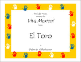 El Toro piano sheet music cover